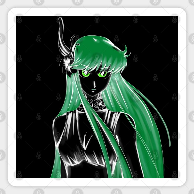 dark palutena athena Sticker by jorge_lebeau